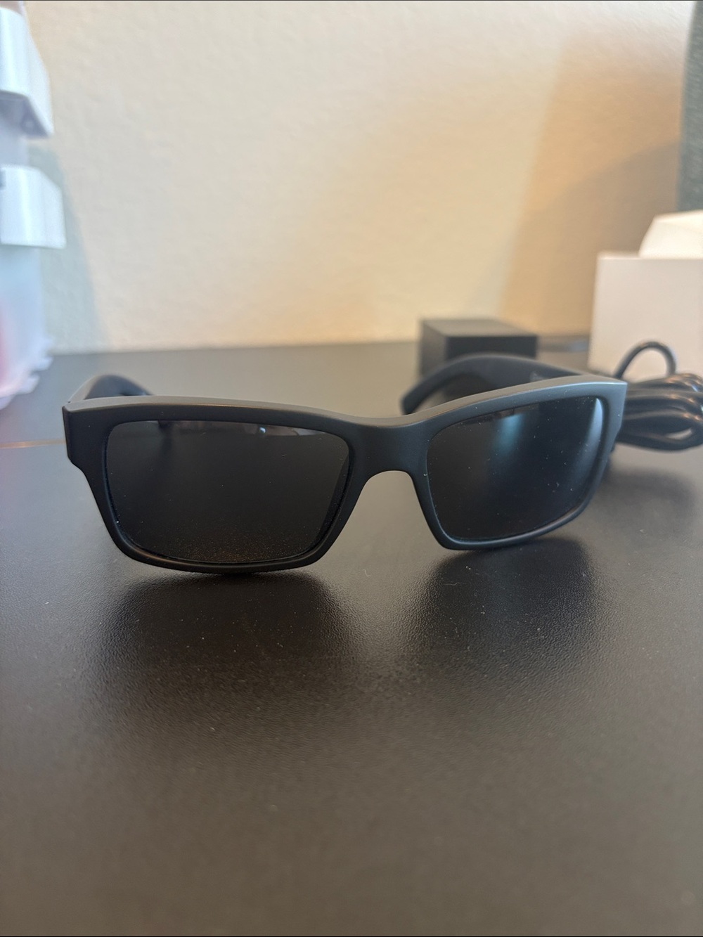 Von Zipper Matte Black Sunglasses with Dark Lenses